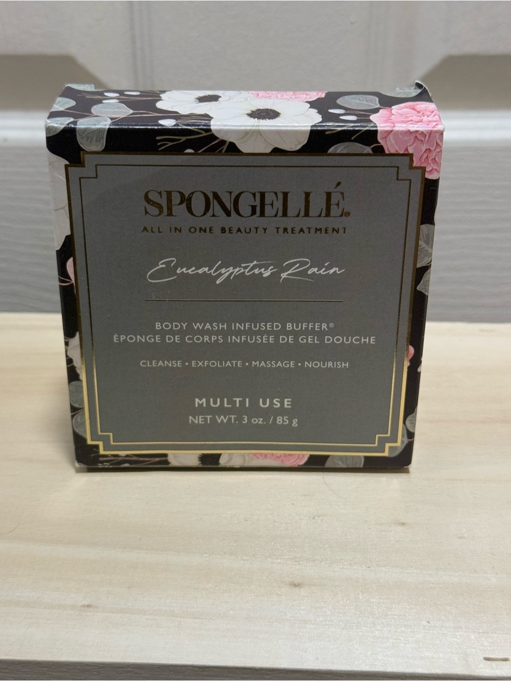Spongellé Eucalyptus Rain Infused Body Wash Buffer - NEW sealed